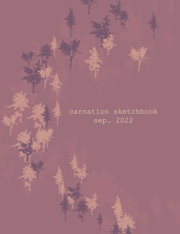 (NSFW) Carnation Sketchbook September 2022