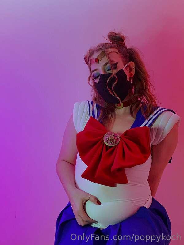 I've filmed two bubble tea chugs now in this costume , one o..