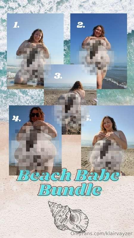 🔑 TIP TO UNLOCK 🔑 My Nude Beach Photo Shoot~ ⛱️ TIP to see t..