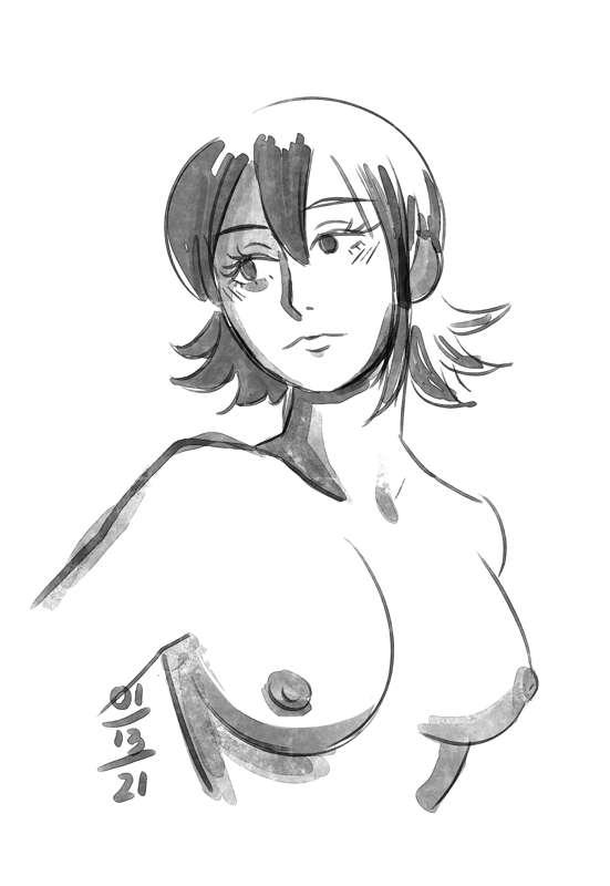 Loomis study but instead it's Nami
