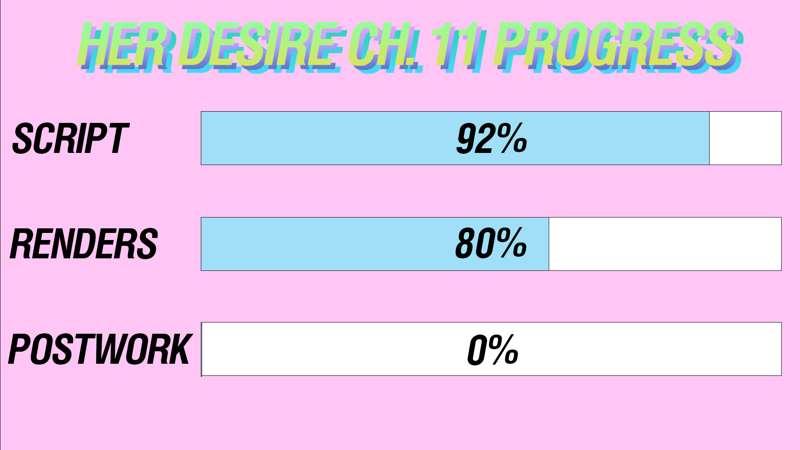 Her Desire - Chapter 11 Update - 9/1