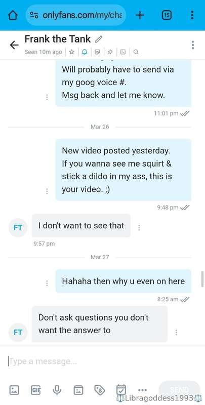 Let's put someone on BLAST.Really MF?! YOU'RE MAD YOU GOT RE..