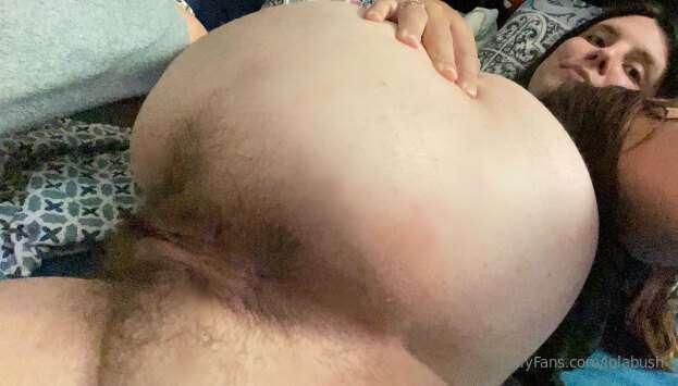 Both of my tight hairy holes need kisses before bed 😉🥰  good..