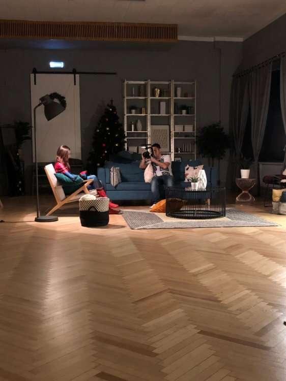 Behind the scenes