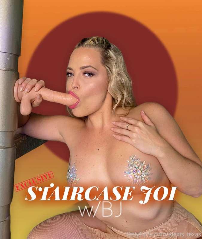 STAIRCASE JOI BJ and BTS XXX PHOTOSHOOT 🔥🔥