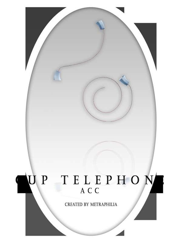 [MMD-Accesory]  Cup Telephone 
