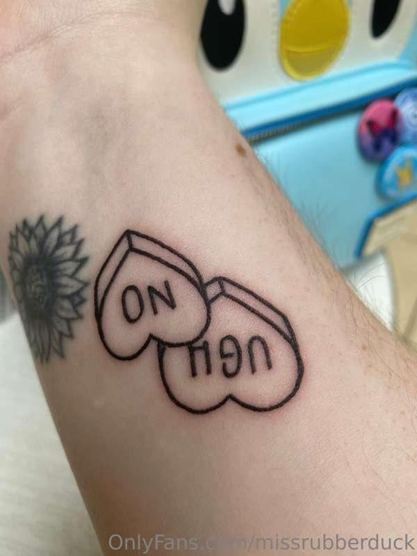 In case y’all were curious, these are my new tattoos! Friday..