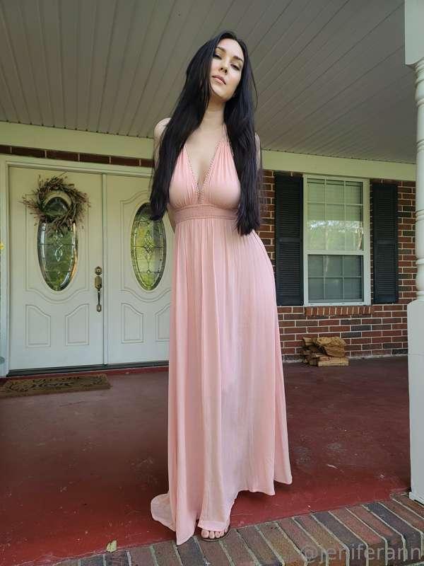 Like my dress?