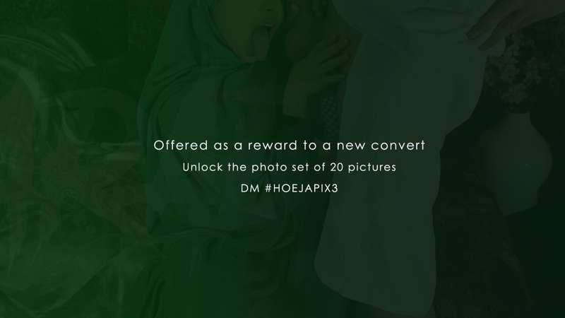 **🛒 PPV: PHOTOSET • Offered as a reward to a new convert**
H..