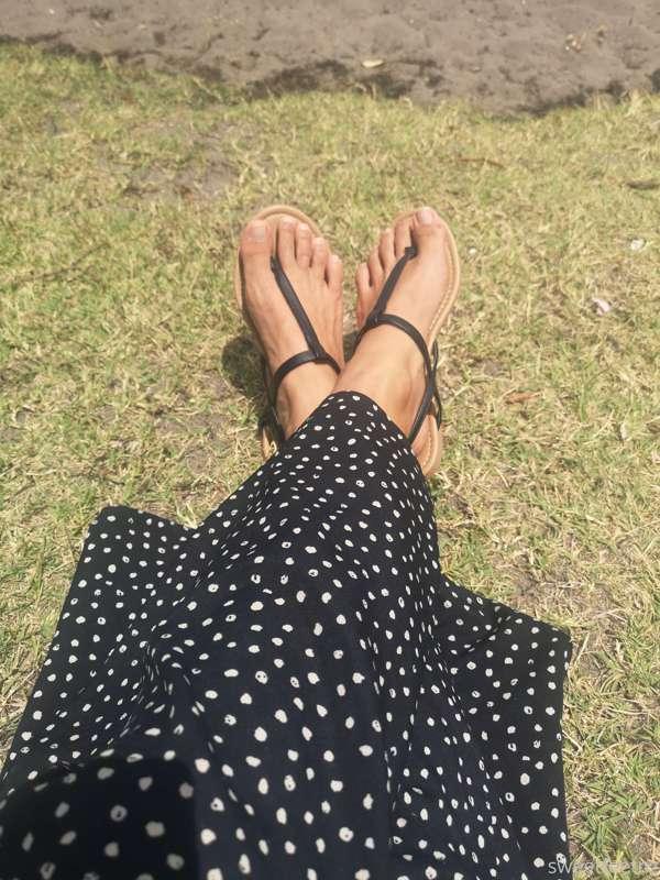 Day at the beach and my gosh it's hot!!