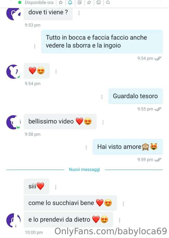Guardate cosa dicono del super video appena inviato in chat ..