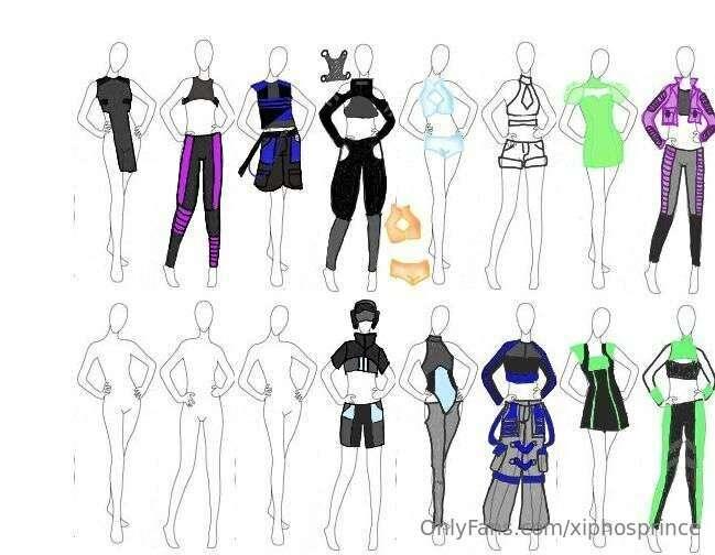 I'm going to Neotropolis!! Working on some cool outfit ideas..