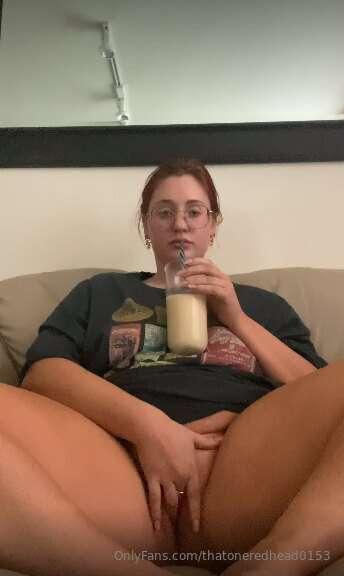 You gotta be swirling the milkshake today👅💦