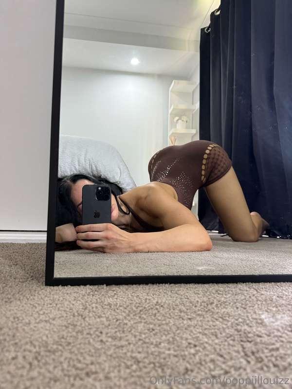 Just stretching… unless you have a better idea? 😏🔥