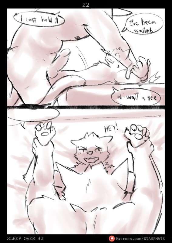 (Sketch) Sleep Over 2 - page 22