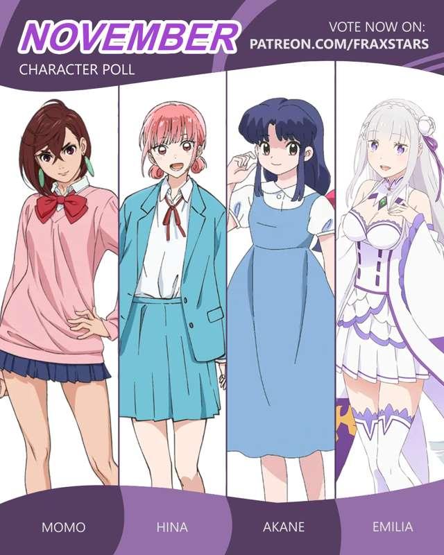 November Character Poll for members!