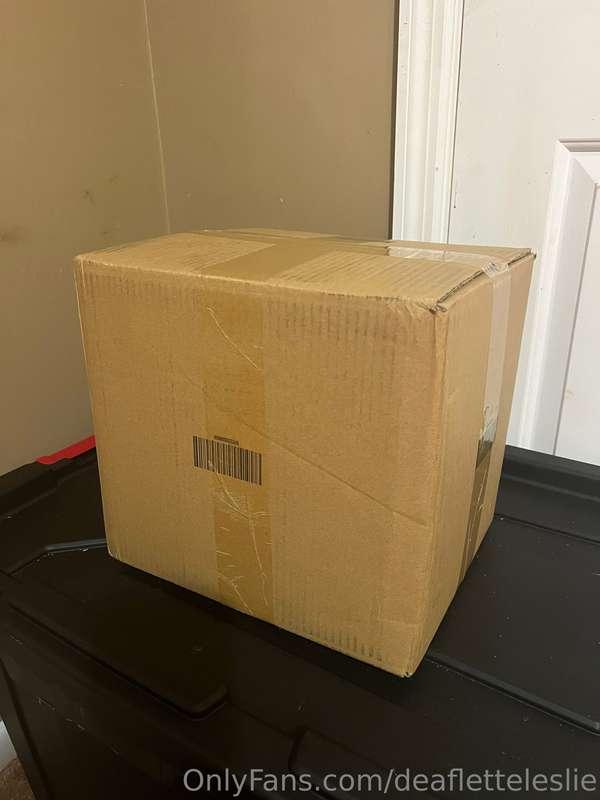 Can you guess what’s in this box? I’ll give you a hint! Your..