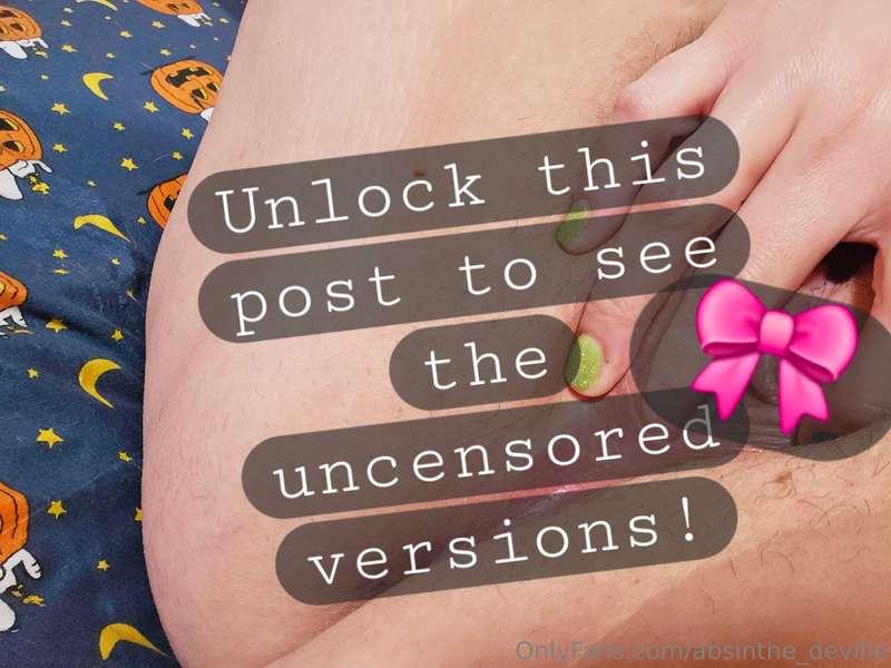 Unlock this post to see my manicured nails spreading my puss..