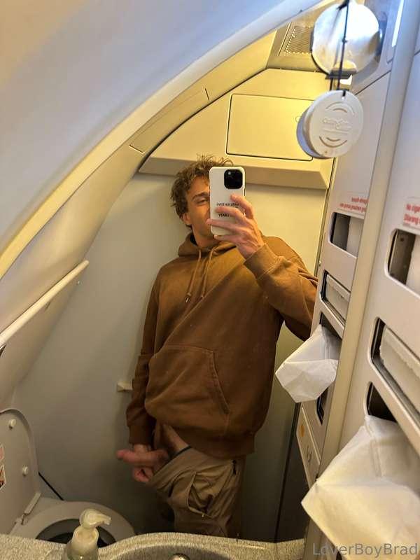 So are we joining the mile high club or am I just going to w..