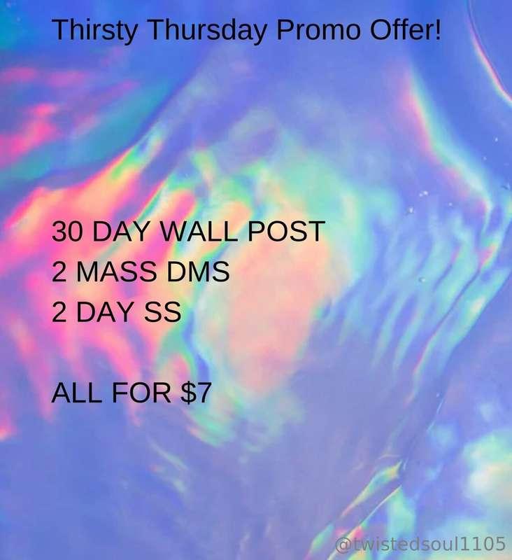 Promo deal