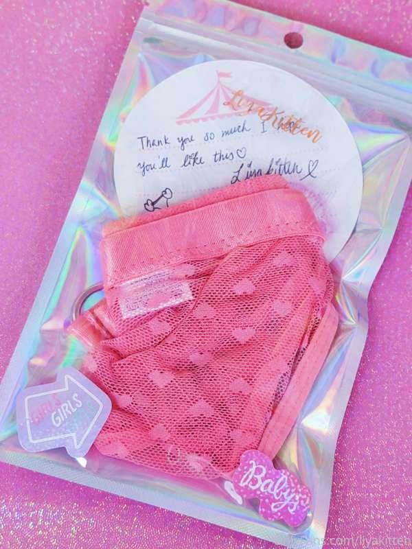 Shipped out this pink mesh heart panty to one of my sub afte..
