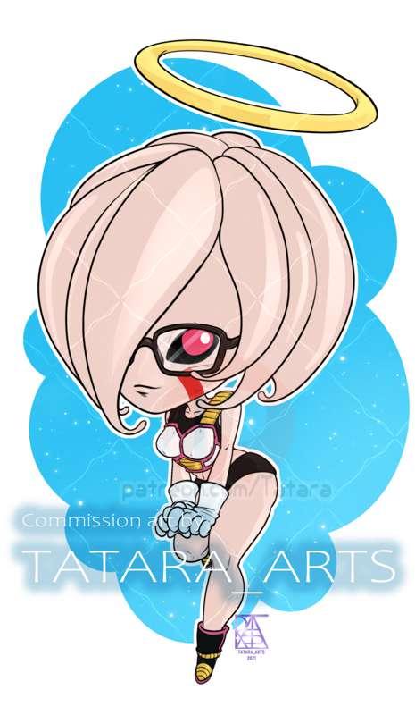 Cute Chibi Manji | Ko-Fi commission