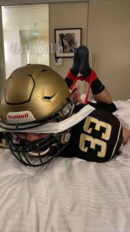 Photos I took of football bro while he was tied up and atomi..