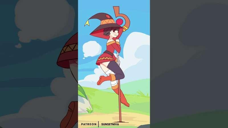 Megu spin Animation!