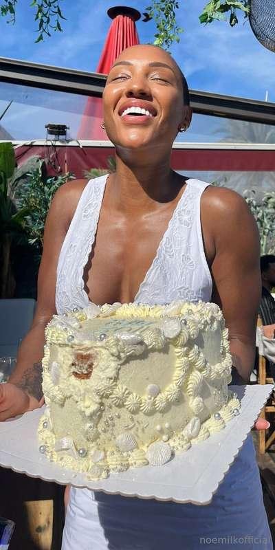 Celebrating with friends the birthday and waiting for your g..
