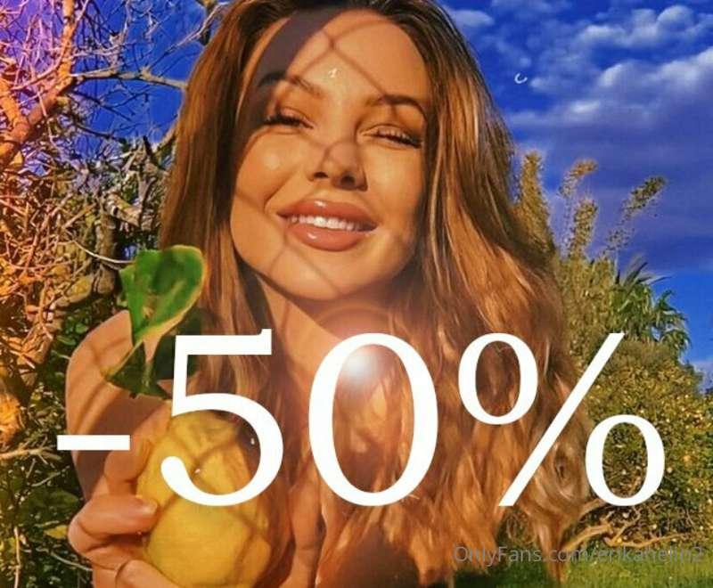 Subscribe to @erikahelin and get the first month for only $1..