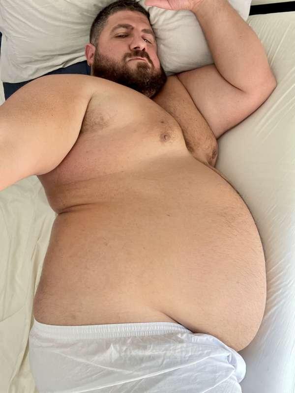 Lazy fat bear…