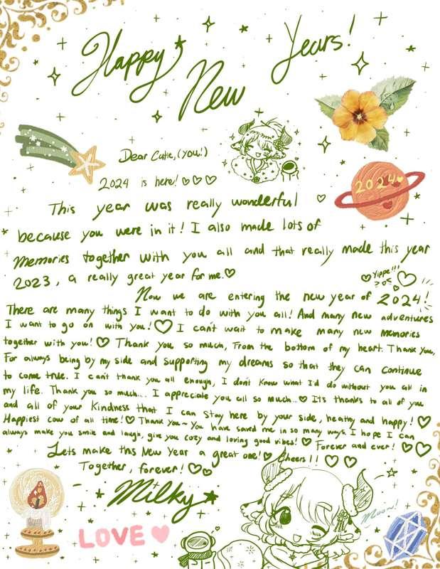 ✷ ✨Happy New Year - 2 0 2 4 ✨✷