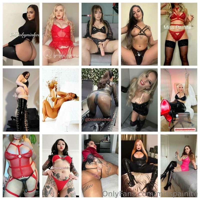 Submit to the harshest dommes on Onlyfans now 😈⛓️ 

@Robynin..