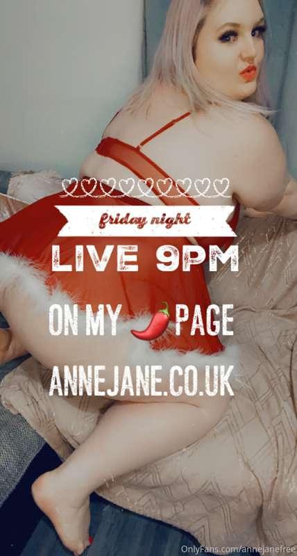 Don’t forget over on @annejane I’m going live 
Tomorrow nigh..