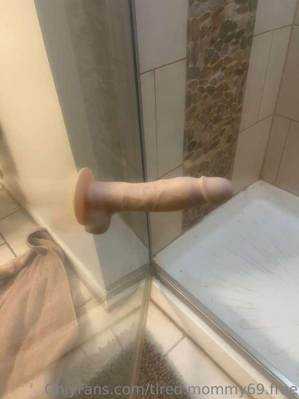 Had fun with my shower dildo! Should i make a video of mysel..