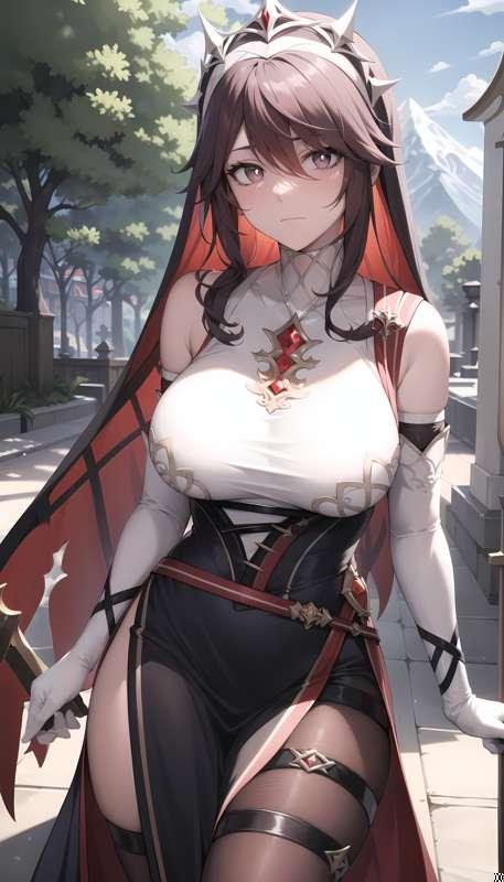 Rosaria. Genshin Impact