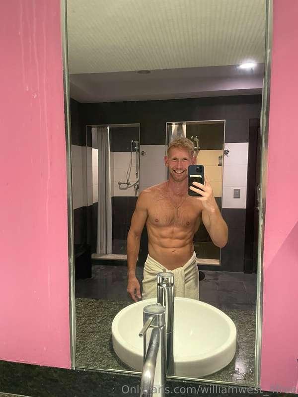 Ready for the steam room . Who wants to join? https://onlyfa..