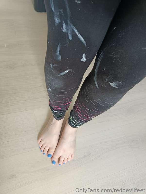 Dirty painter's pants