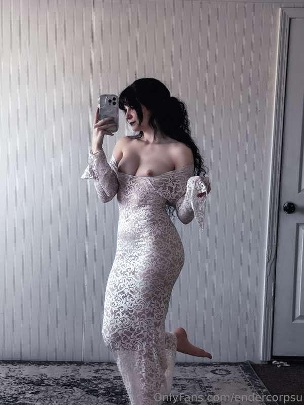 See through dresses> This one fits my curves so well  Ps: li..