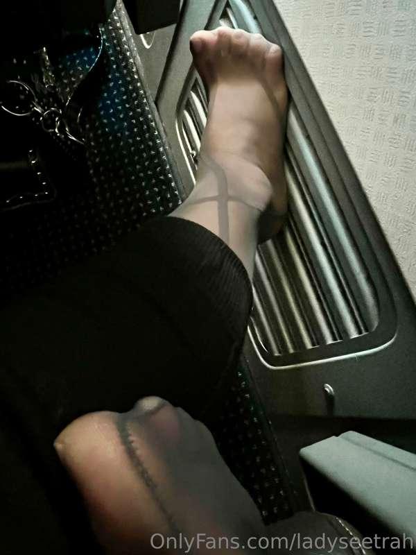 No shoes on the plane. ✈️