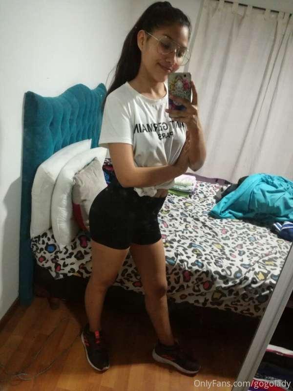 Tip if you want to see what's under the gym clothes