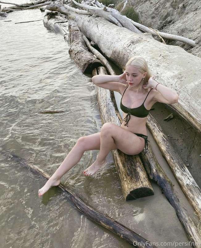 One photo from the beach