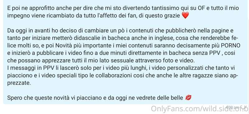 Spero che abbiate ricevuto tutti il mio messaggio, e spero c..