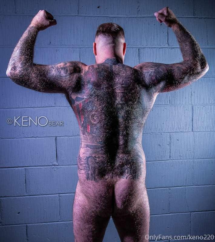Showing off my back from recent shoot with N Z Page