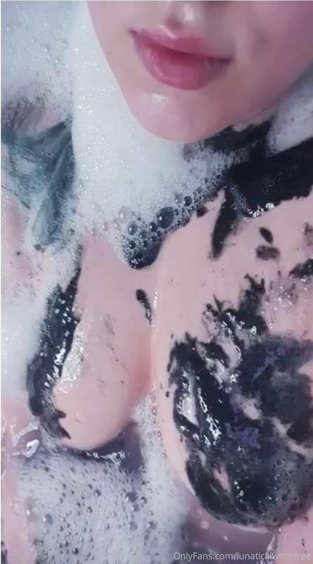 Watch me wash off these pasties and masturbate. I swear my n..