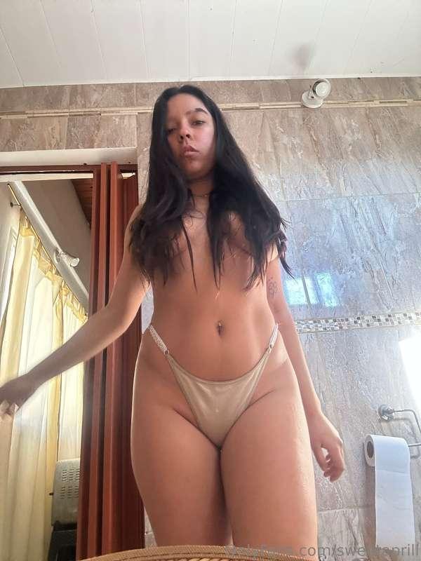 I love walking around the house like this, what do you think..