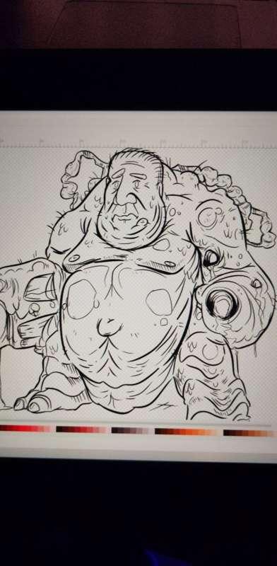 NSFW "Joey Diaz is a Mancubus" - Sketch 