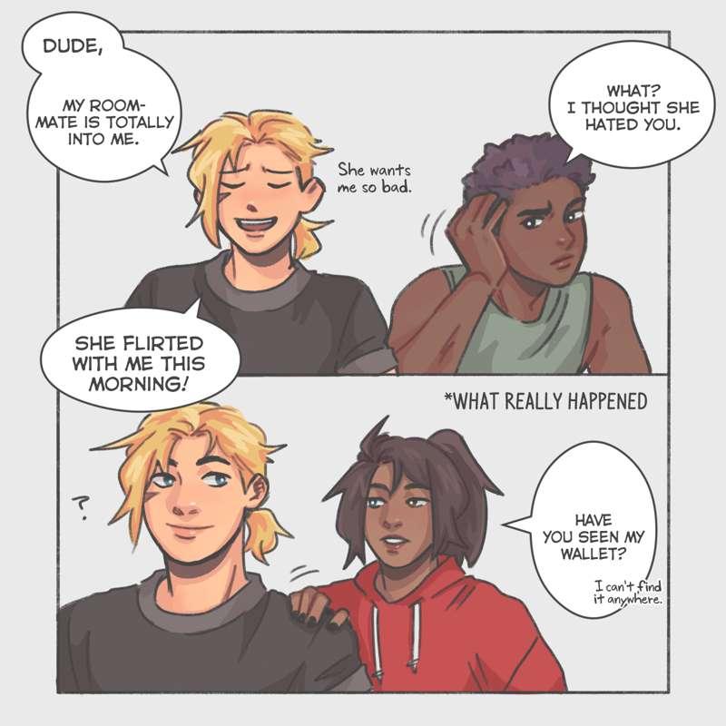 [COMIC] flirting