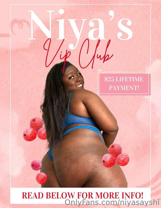 𝐍𝐈𝐘𝐀’𝐒 𝐕𝐈𝐏 𝐂𝐋𝐔𝐁 ***KEEP READING***

Want access to FREE cont..