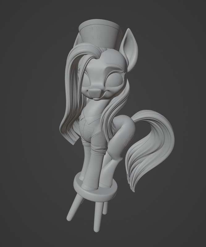 Pinkamena Diane Pie WIP